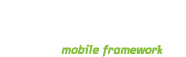 jQuery Mobile Framework